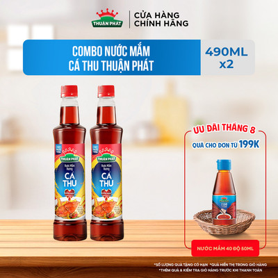 Combo Nước Mắm Cá Thu Thuận Phát 490ML