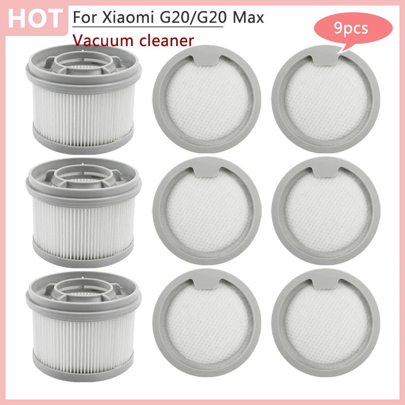 Dành Cho Xiaomi G20 / G20 Max Nội Thất Thay Thế Phần Lọc Trước Sau Lọc Máy Hút Bụi Cầm Tay Bộ Lọc He