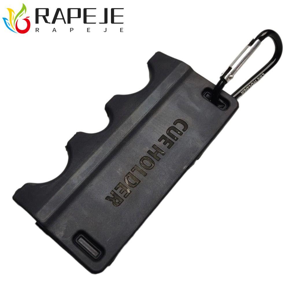 RAPEJE Bi-a Bể Cue Stick Holder, ABS Giữ 3 Cues Snooker Cue Stick Giá Đỡ Di Động, Cần Sắp Xếp Cực Lư
