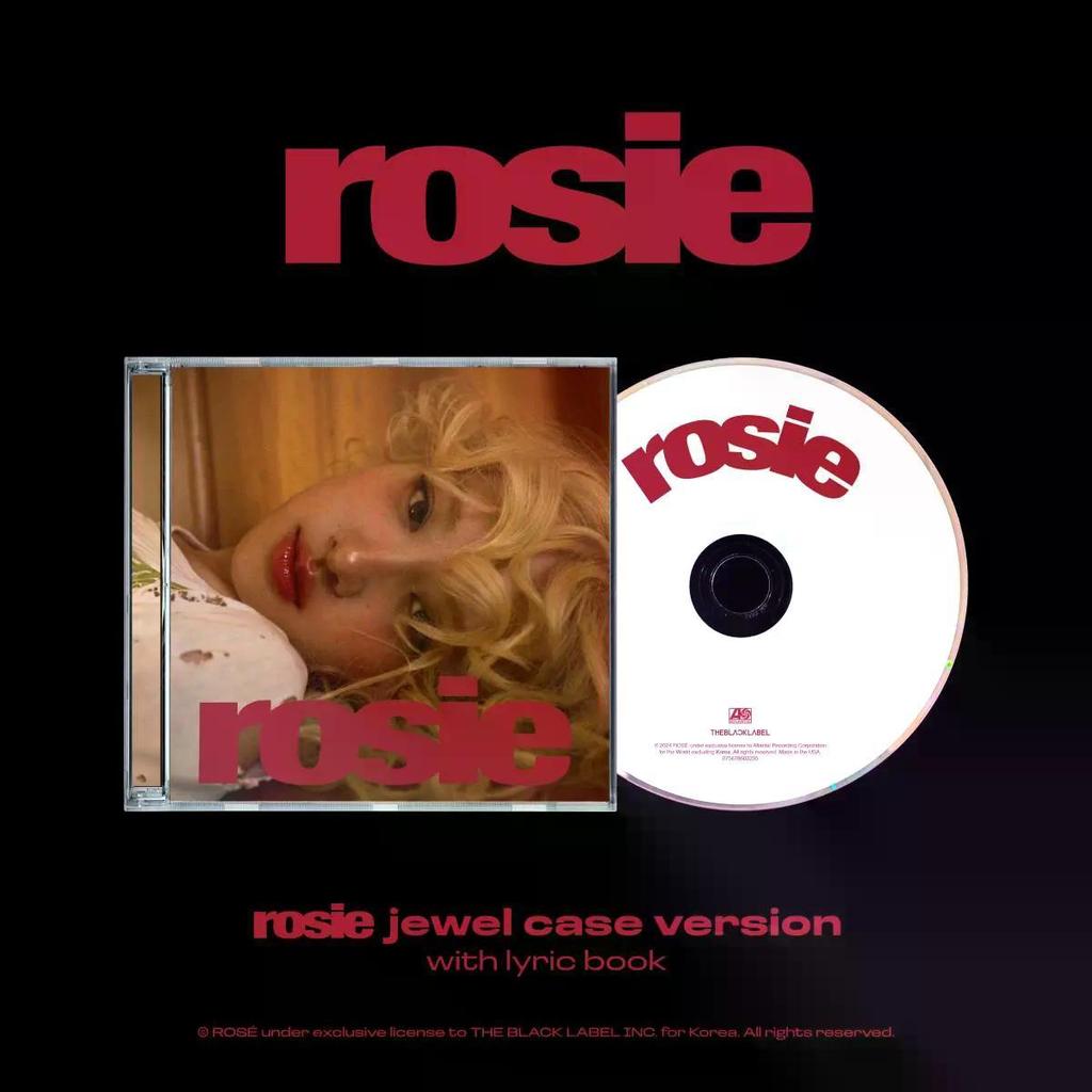 2026 Sản phẩm mới Hàng có sẵn BLACK PINK ROSE rose RS SOLO Park Chae Young Regular One Album rosieks