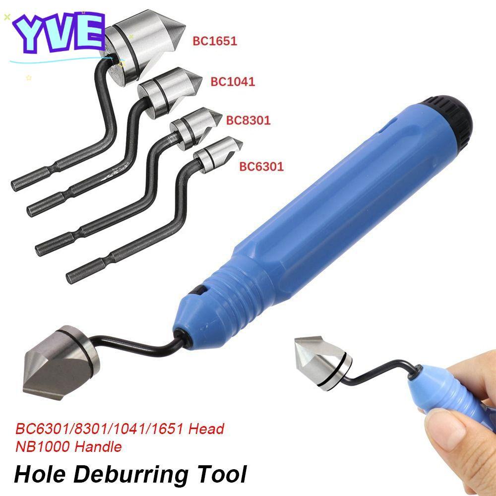 Bộ công cụ đếm YVE 1 Bộ, Thép hợp kim BC6301 / 8301 / 1041 / 1651 Dụng cụ tháo lỗ, Đầu vát sửa chữa 