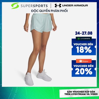 Quần Ngắn Thể Thao Nữ Under Armour Tech Play Up - 1389882-703 ADS07 LS300