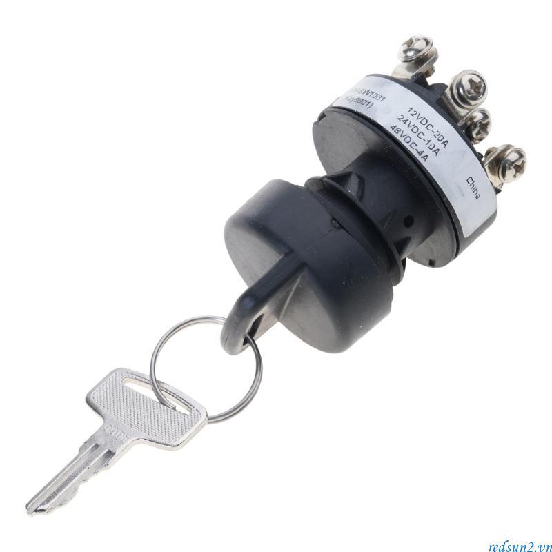 Redsun2 Khóa Đánh Lửa Thùng Công Tắc Chìa Khóa Khởi Động Cho JLG Lift 400S 600A 600S 2030ES 2032E2 T