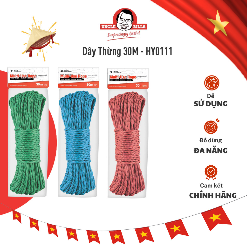 Cuộn Dây Thừng Dài 30M UNCLE BILLS HY0111