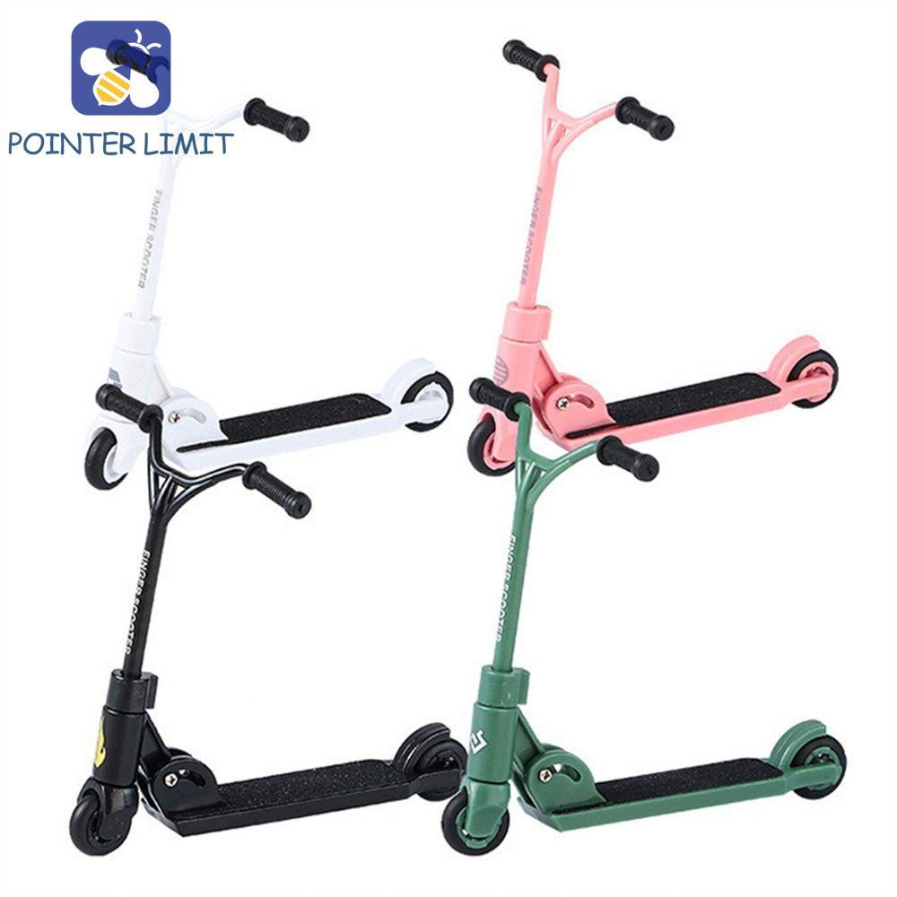 POINTER LIMIT Finger Scooter, Xe tay ga Mini mô phỏng có thể gập lại, Đồ chơi thể thao Fingerboard Đ