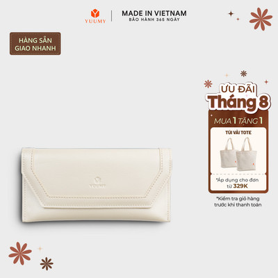 Ví Yuumy ( Thời trang nữ kiểu cầm tay dáng dài - Ví da Verein YV91)