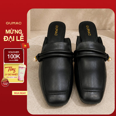 Dép - Sục Nữ GUMAC Phối Hạt Châu GG04092