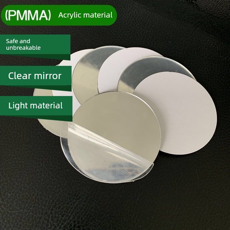 gương mini gương nhỏ Gương acrylic gương tròn gương tròn cao su gương tròn gương mini gương phẳng dá