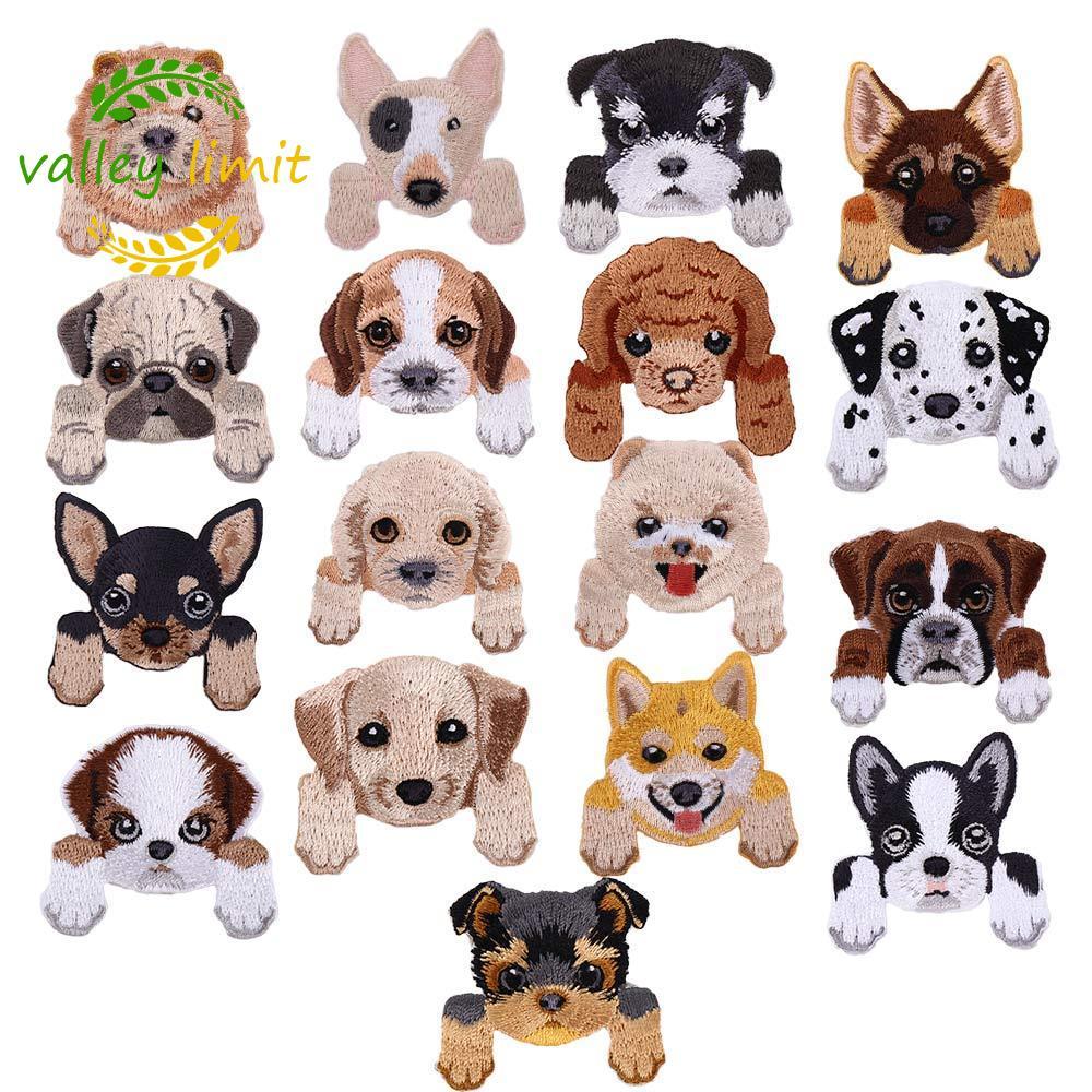 valley limit VALLEY LIMIT Patch Shiba Chó Nhỏ Sắt Trên Táo