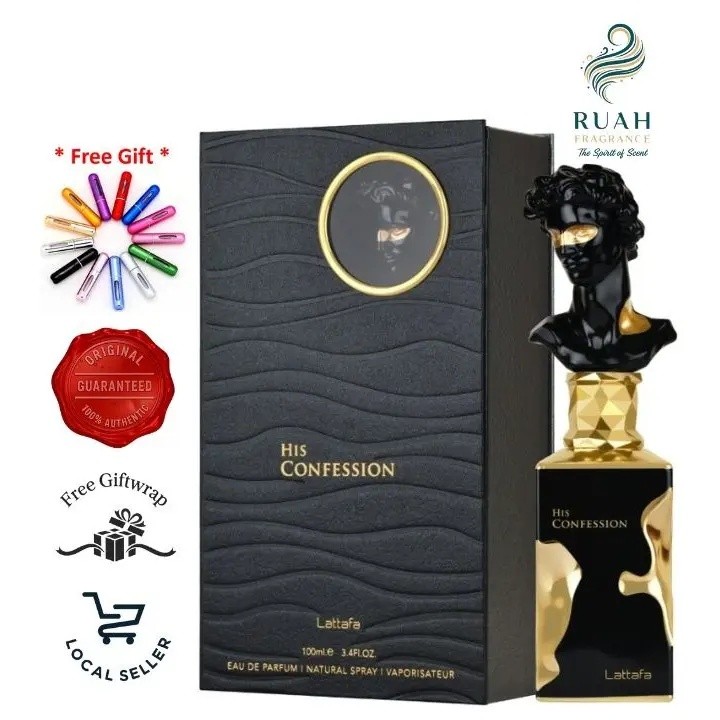 Lattafa His Confession EDP dành cho Nam (100ml)