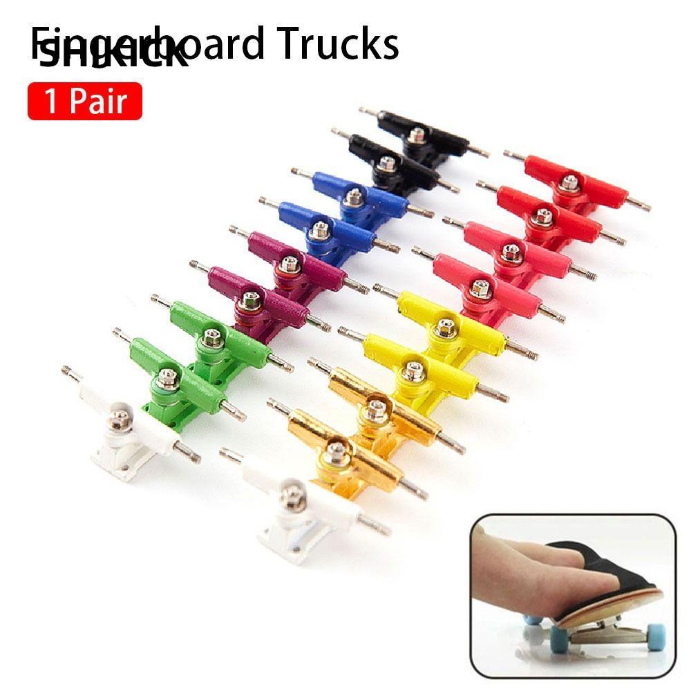 SHIKICK 1 Cặp Giá đỡ sàn chịu lực, với các loại hạt Mô hình Fingerboard Truck, Bu lông xe tải 32mm B