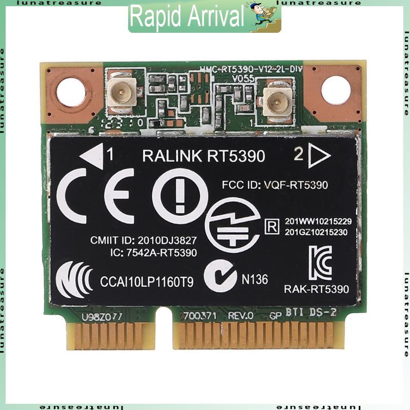 Lun RT5390 Half Mini PCIe Wlan Card SPS 670691-001 cho RaLink HP436 CQ45 SP