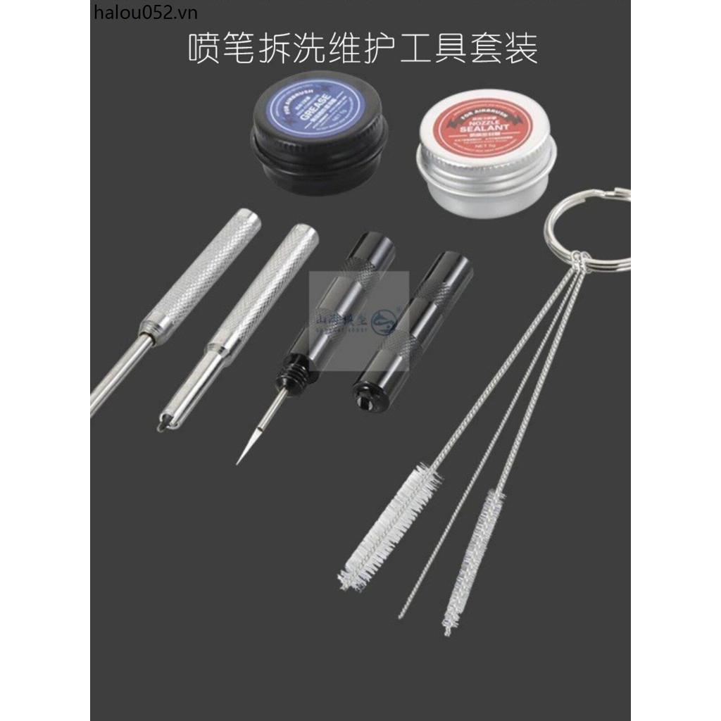 Shanhai Model Airbrush Airbrush Airbrush Bộ công cụ làm sạch Airbrush Bộ công cụ bảo trì làm sạch Bộ