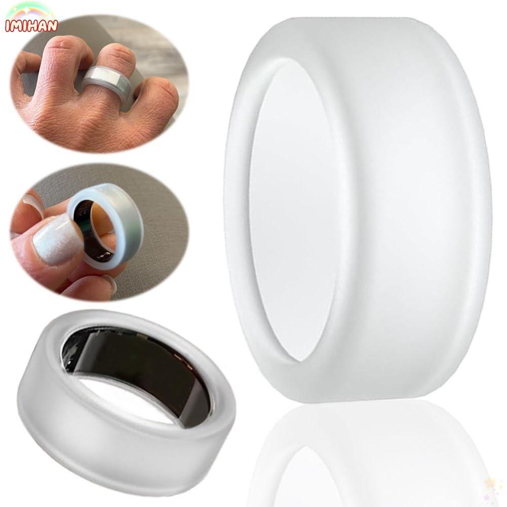 IMIHAN Silicone Ring Cover, Phụ kiện làm việc Trang sức Tổ chức Vỏ silicon cho bảo vệ vòng Oura, Bảo