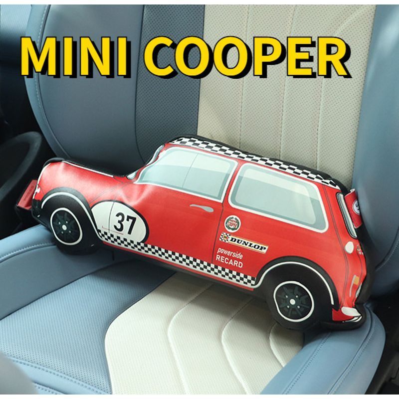Suitable for MINI COOPER leather cushions, J01, J05, COUNTRYMAN, ACEMAN car seat lumbar pillows