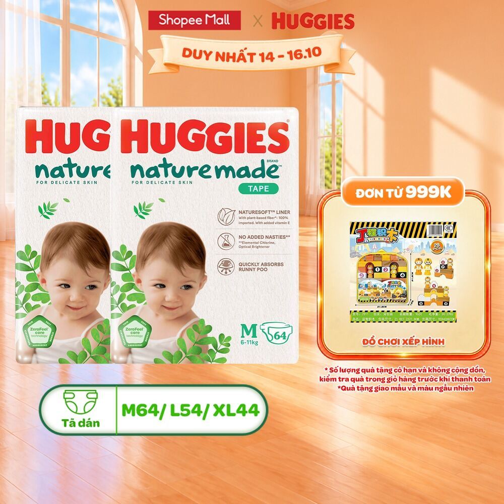 Combo 2 gói Tã/Bỉm quần Huggies Skin Perfect Mega Jumbo & Tã/Bỉm quần/dán…