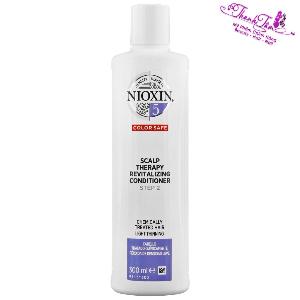 Dầu xả chống rụng tóc Nioxin System 5 Conditioner 300ml ( New 2022) - NN