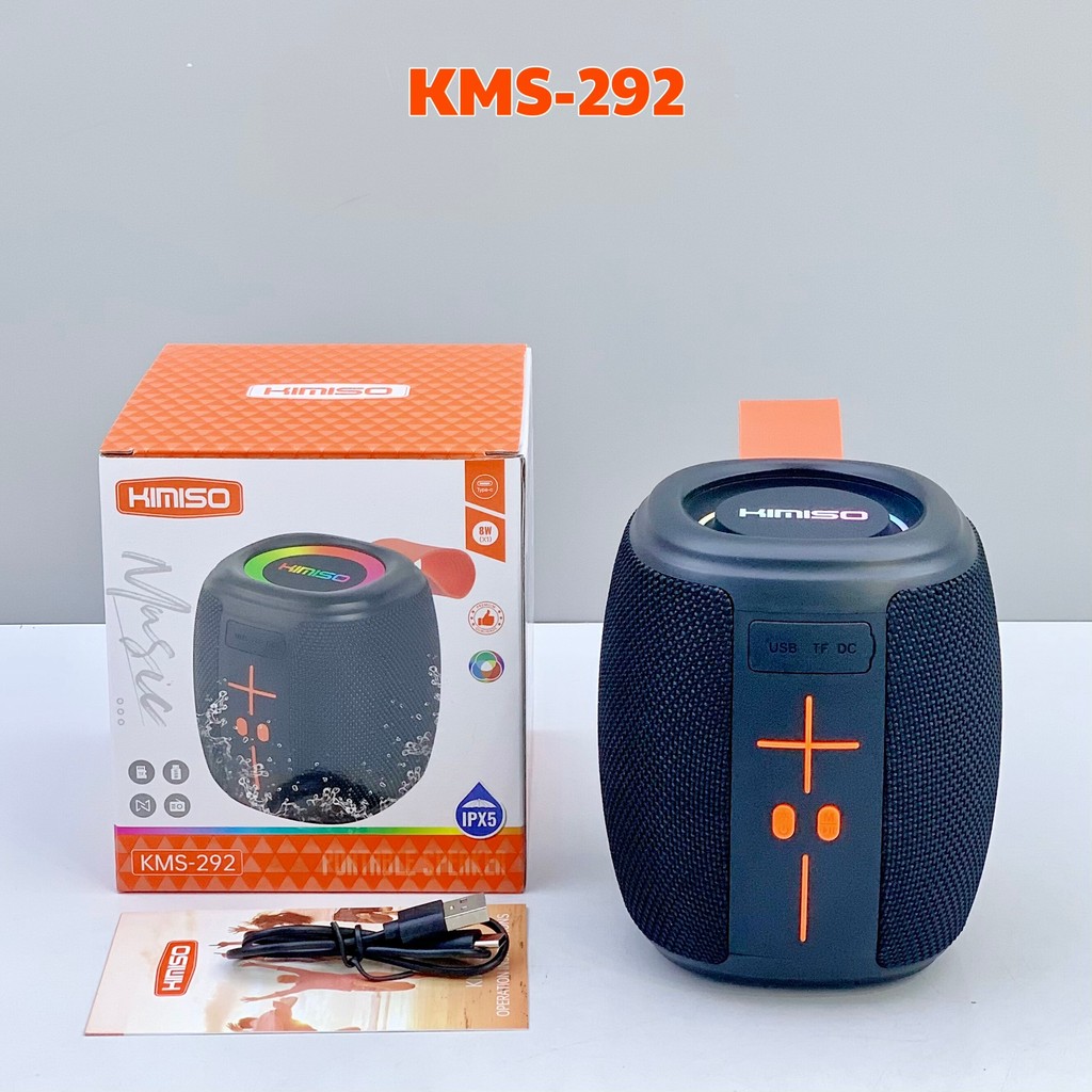 Loa Bluetooth Không Dây Nhỏ Gọn Tiện Lợi Chơi Nhạc 5H Bluetooth 5.3   RGB bass khoẻ, kháng nước cực đỉnh