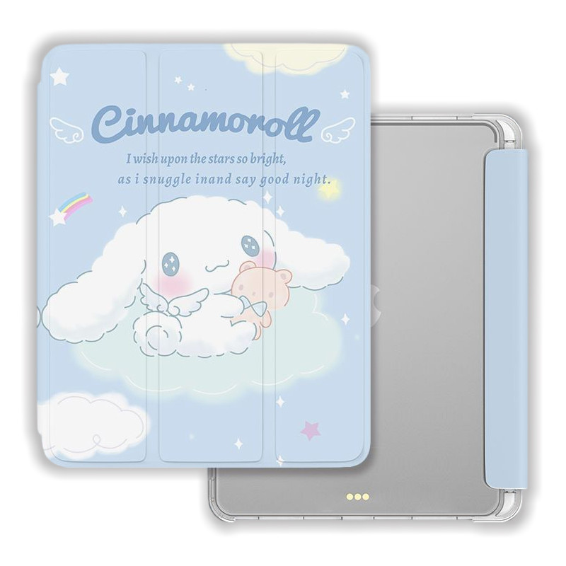 Ốp lưng máy tính bảng Sanrio Cinnamoroll MyMelody cho iPad Air 1 2 3 Mini 4 5 6 iPad Pro 2022 11inch