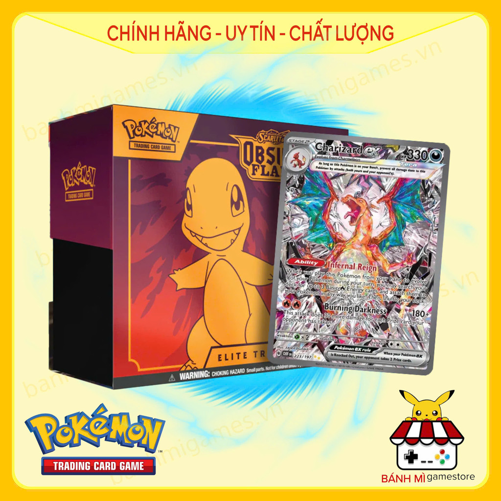 Pokémon TCG: Scarlet & Violet - Obsidian Flames Elite Trainer Box