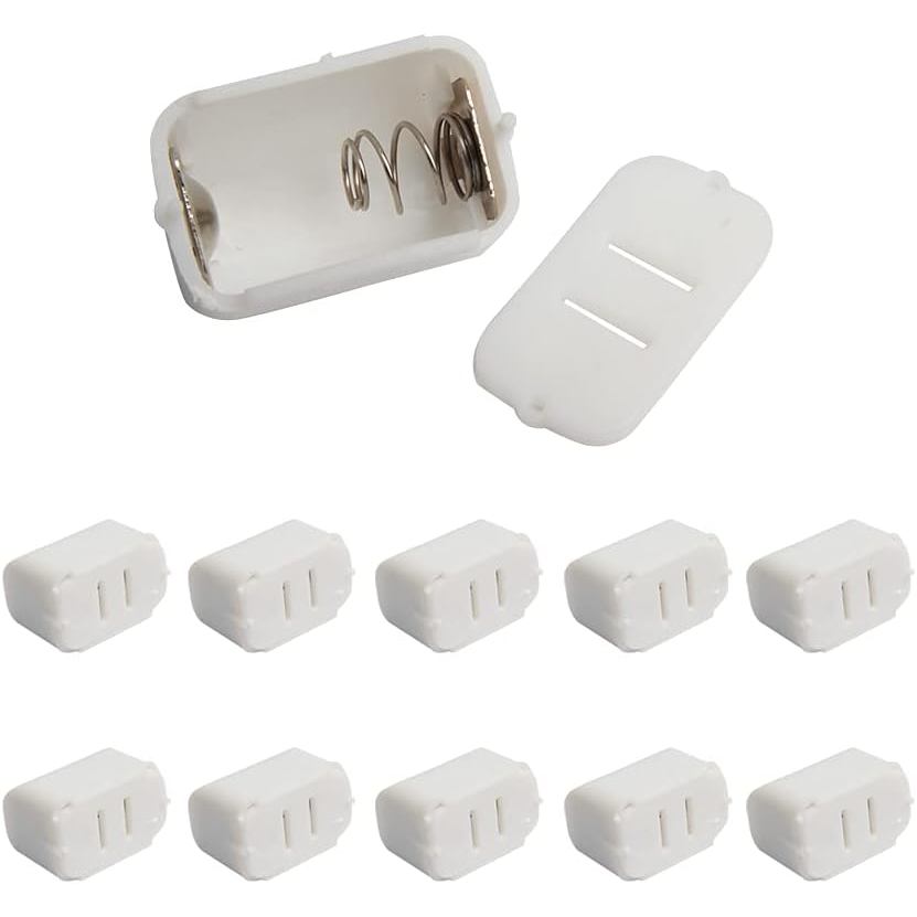 Acxico 10 Cái AG13 LR44 Đồ Chơi Pin Hộp Bảo Quản Nút Hộp Đựng Đồ Dùng Người Tổ Chức