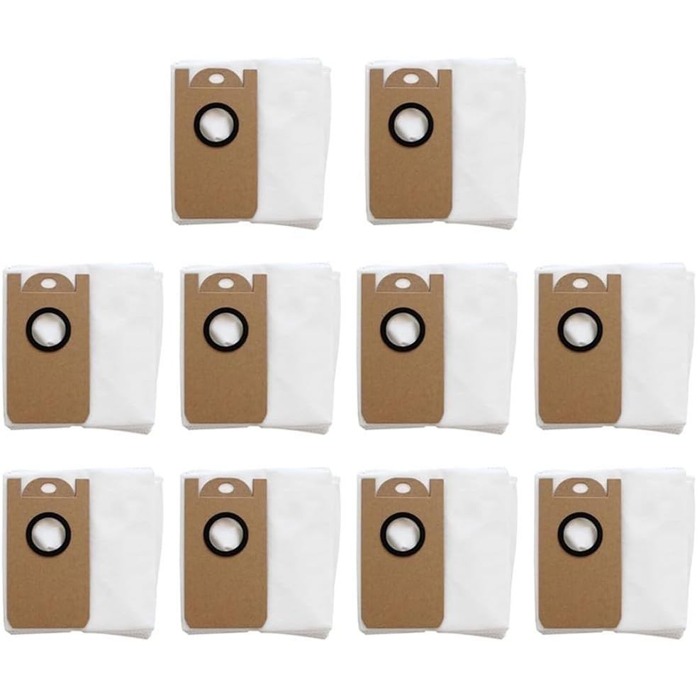 10 Túi Đựng Bụi Cho Laresar L6 Pro / L6 Nex, Dành Cho Honiture Q6 Pro, Dành Cho AIRROBO T10 +, Dành 
