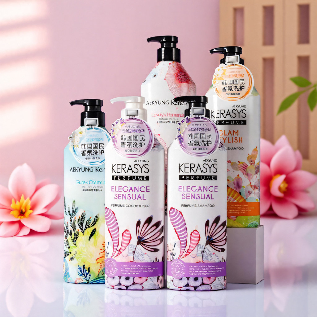 Bộ Dầu Gội Dầu Gội Nước Hoa Aekyung Hàn Quốc Cải Thiện Tóc Khô Mềm Dưỡng Ẩm Lông Tơ20260703