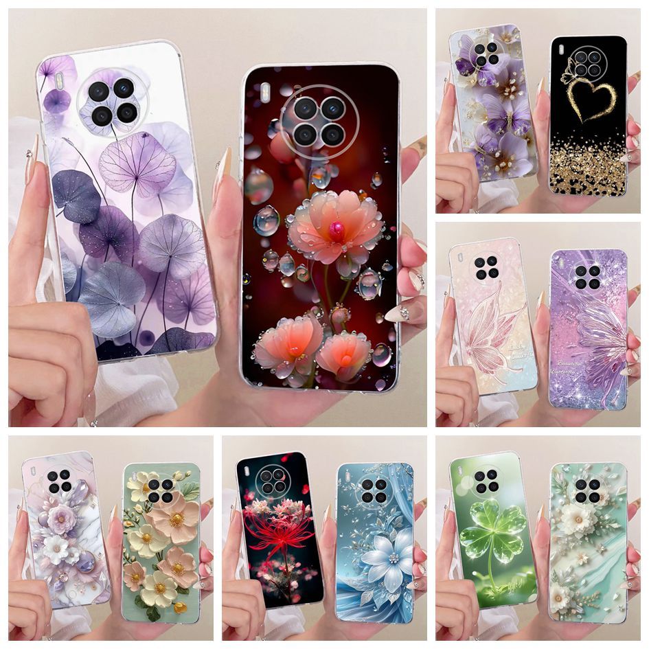 Vỏ Mới Cho Huawei Nova 8i NEN-L22 NEN-LX1 / Honor 50 Lite NTN-L22 NTN-LX3 Ốp Điện Thoại Vỏ Mềm Hình 