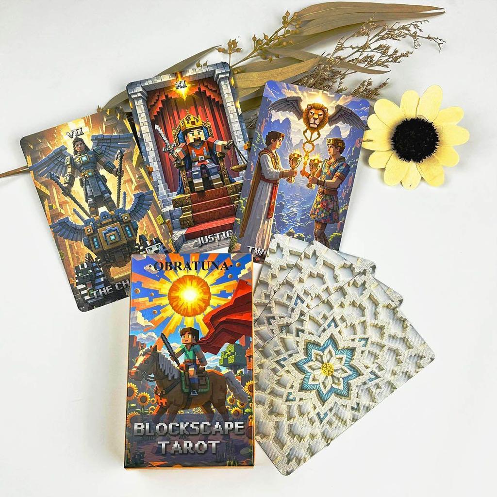 78 Trò chơi bảng Tacaro cổ điển, Eye of the End: Minecraft Tarot và Inner Horizon Guide 12-7 Board G