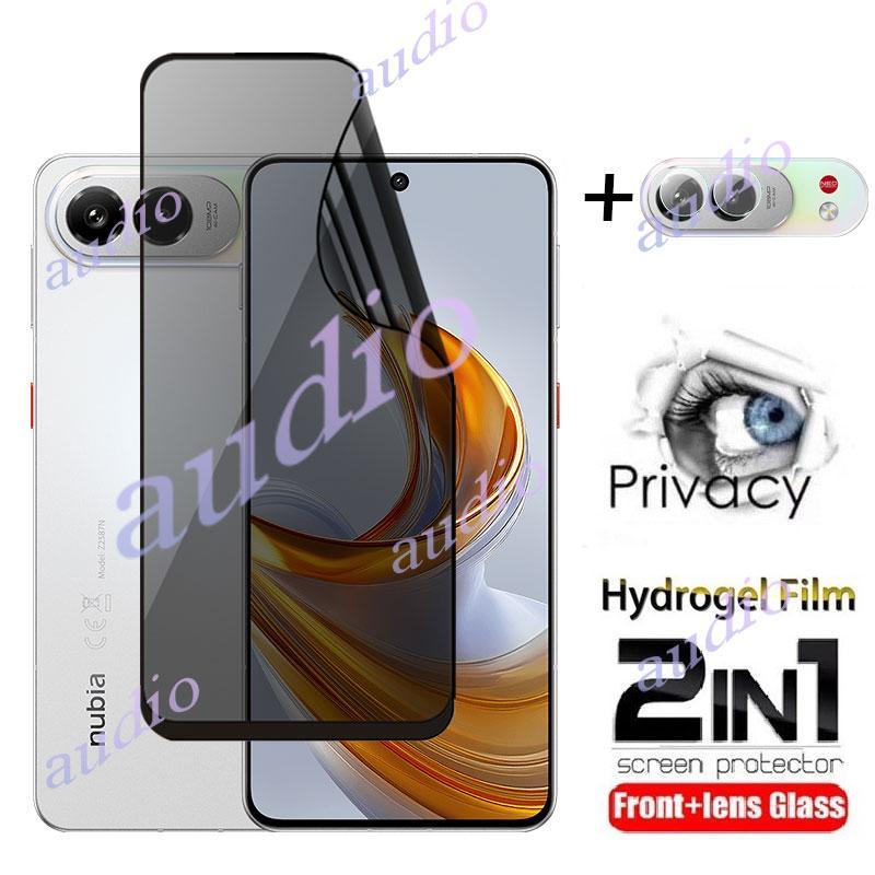 Nubia Air Pro 5G 2in1 Ống kính phía trước Phim Hydrogel chống gián điệp cho ZTE Nubia Air Pro NubiaA