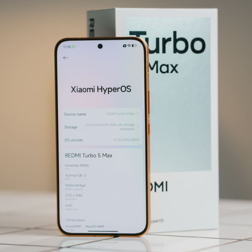 Điện thoại REDMI Turbo 5 Max - Dimensity 9500s - BH 1 đổi 1 - Mobile 24h | BigBuy360 - bigbuy360.vn