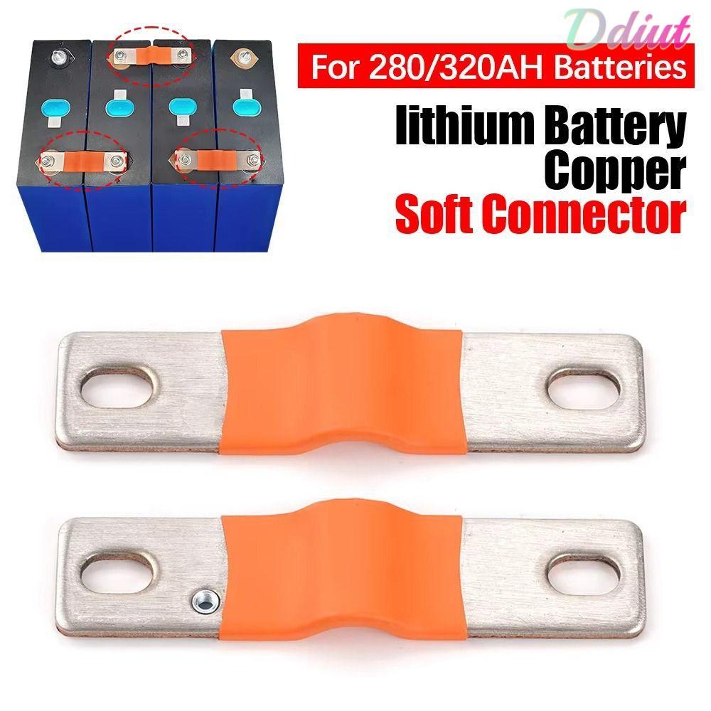 Đầu nối pin DDIUT, Thanh nối linh hoạt 2mm 230Ah 280Ah, Thanh đồng M6