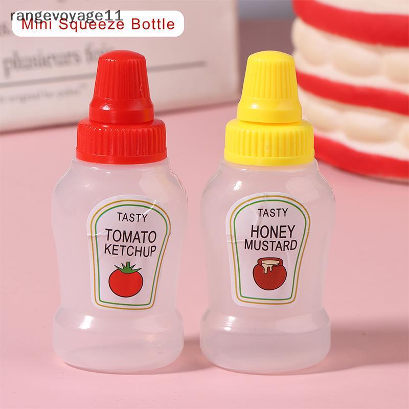 [Range11] 1 / 2 Cái Hộp đựng nước sốt nhỏ cầm tay Mini Cà chua Gravy Boat Salad Dressing Oil Bottle 