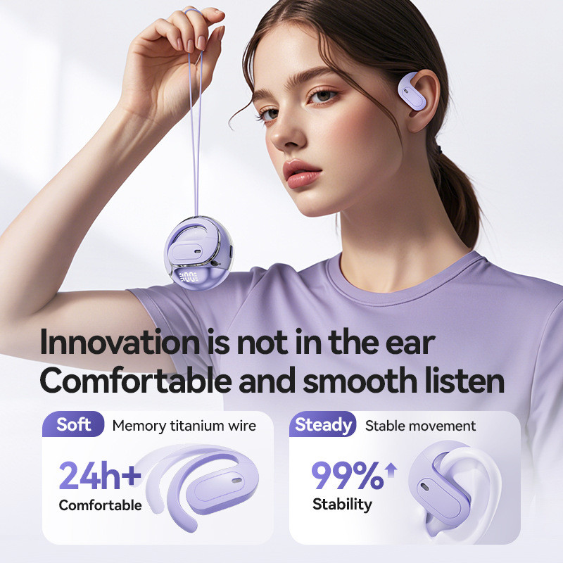 Tai nghe nhét tai nhỏ M112 Tai nghe Bluetooth OWS, tai mở, không trong tai, tai nghe Bluetooth over-
