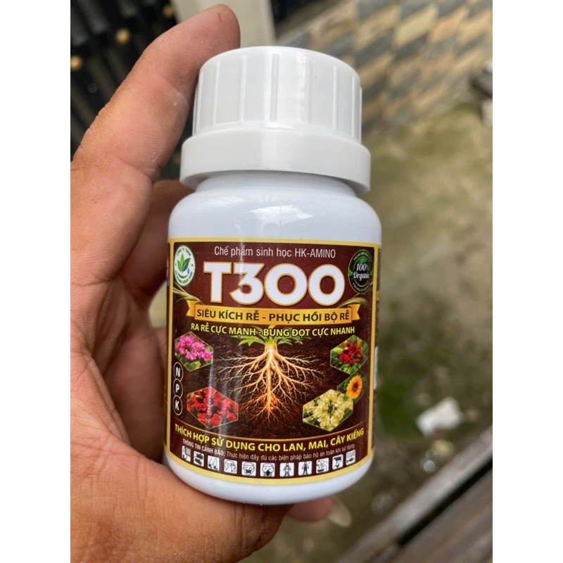 Siêu kích rễ T300 (100ml) - Siêu kích rễ và phục hồi cây suy yếu
