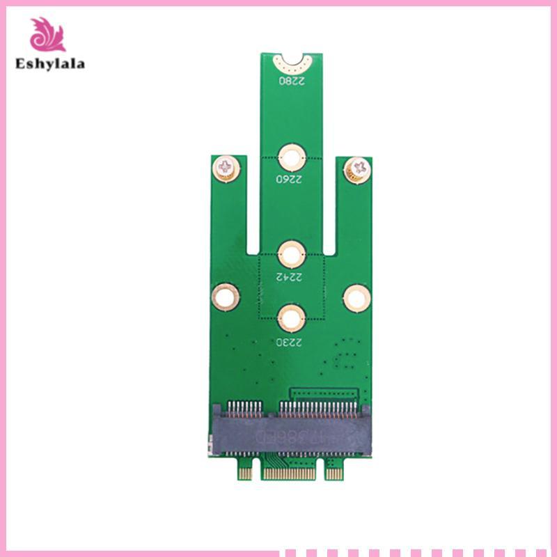 Eshylala NGFF M.2 B Key To MSATA Mini PCI-E PCI-Express SATA 3.0 SSD Hỗ Trợ Khe Cắm Chế Độ B MSATA N