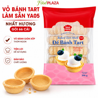 (Xả Hàng Date 16/7) Vỏ Bánh Tart Làm Sẵn YA05 Nhất Hương Gói 66 Cái Tiện Lợi