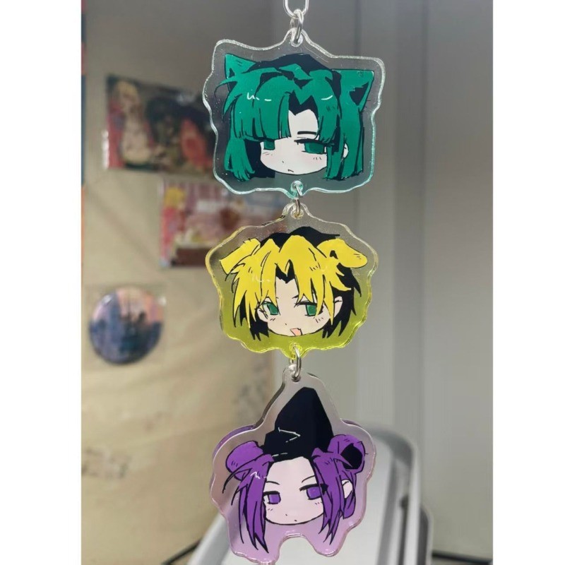 Hikaru No Go Anime Móc Khóa Shindo Hikaru Fujiwara Sai Acrylic Móc Khóa Túi Mặt Dây Chuyền Trang Trí