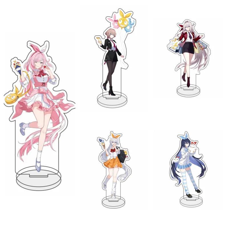 Mô Hình 15cm Honkai Impact 3 Anime Elysia Raiden Mei Kiana Bronya Cosplay Acrylic Figure Standee Mod