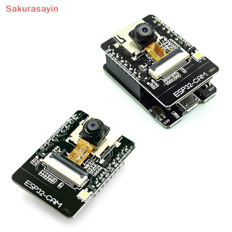 {Sakurasayin} ESP32-CAM MICRO USB ESP32 Nối tiếp WiFi ESP32 CAM Ban phát triển CH340 5V + OV3660 Cam
