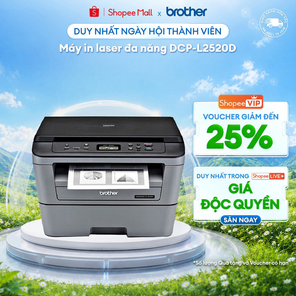 Máy in laser đa năng Brother DCP-L2520D