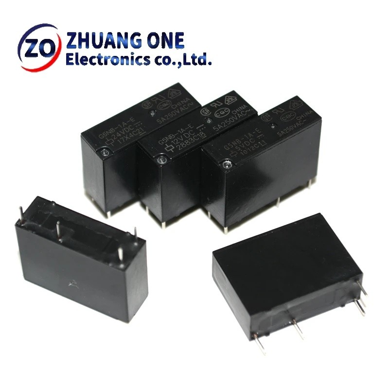 10 Cái G5NB-1A-E- 5VDC 12VDC 24VDC DC5V DC12V DC24V 5A G5NB-1A-E-5VDC G5NB-1A-E-12VDC G5NB-1A-E-24VD