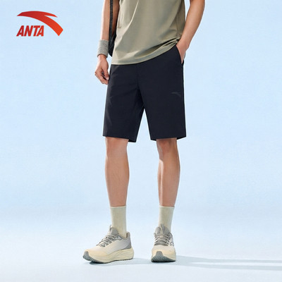 ANTA Quần Short Thể Thao Nam Quần Đùi Lửng Golf Nam Co Giãn Thoáng Khí Nhanh Khô Mặc Chơi Thể Thao & Hằng Ngày 1523E7537