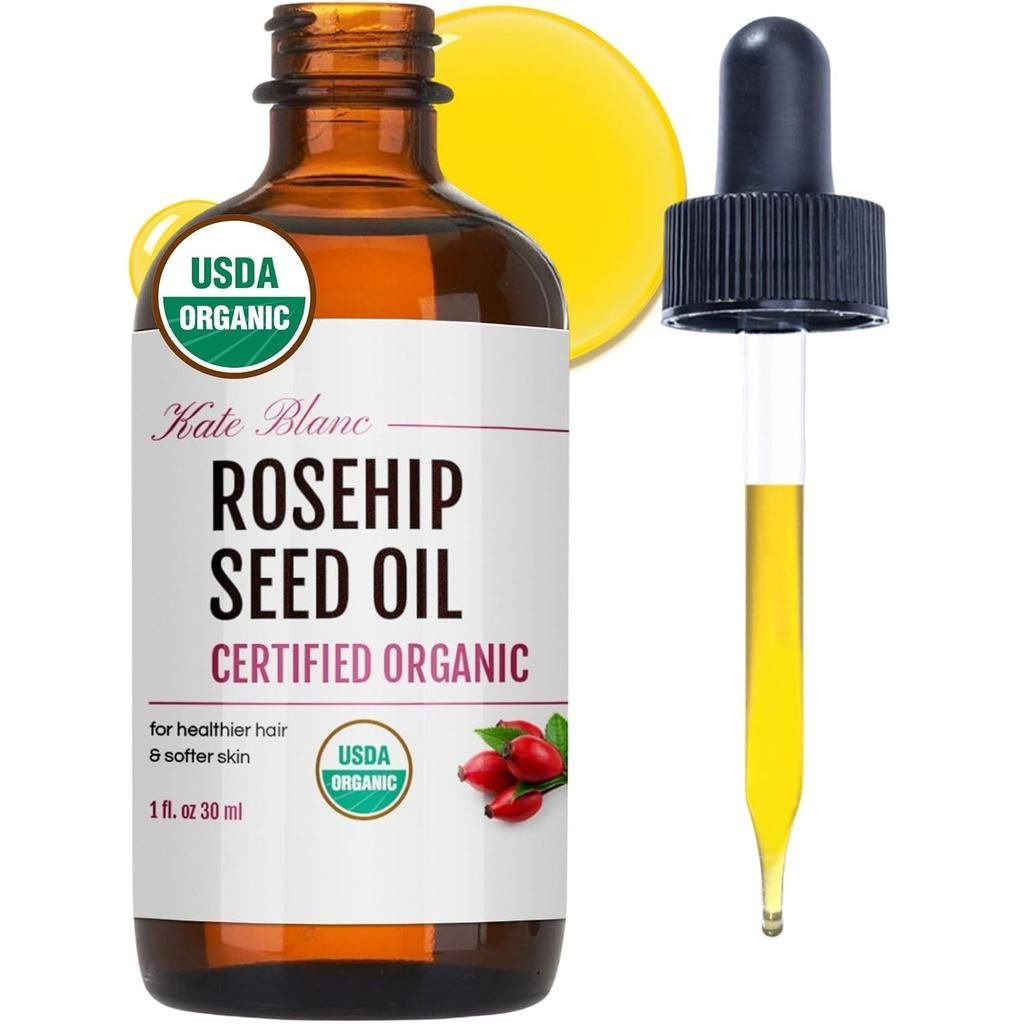 KateBlancCosmeticRosehipSeedOilforFace, PureOrganic|ColdPressedUnrefinedRoseHipFacialOilfor, Hair & 