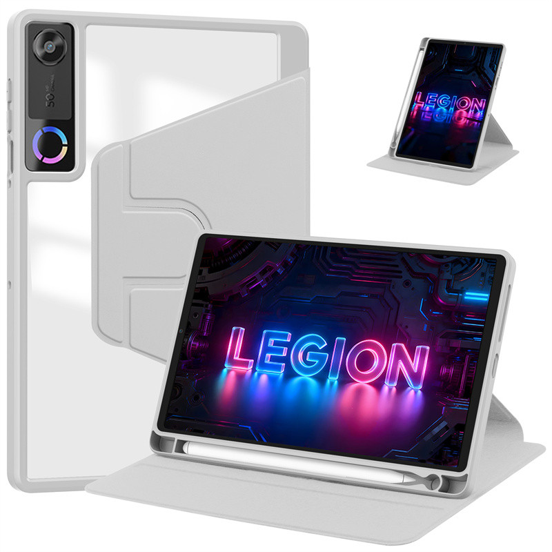 Dành Cho Lenovo Legion Y700 Gen 5 8.8 inch Ốp Lưng Có Bút Xoay 360 Acrylic Đứng Máy Tính Bảng Dành C