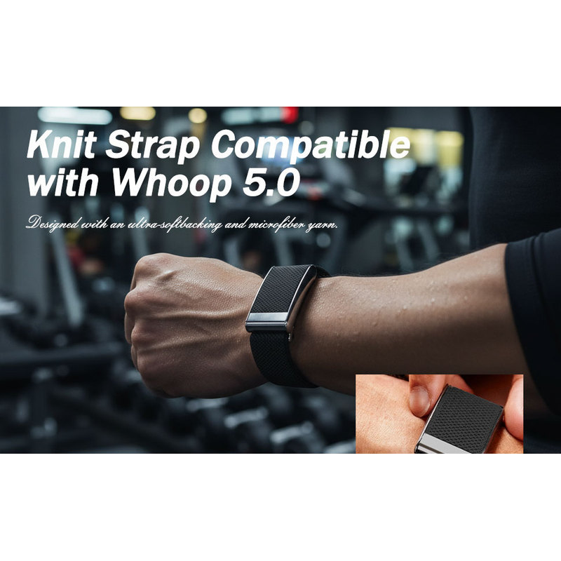 Dây đeo cổ tay thay thế Tương thích với Whoop 5.0 (một + đỉnh) Whoop MG Life, Superknit Band with wh
