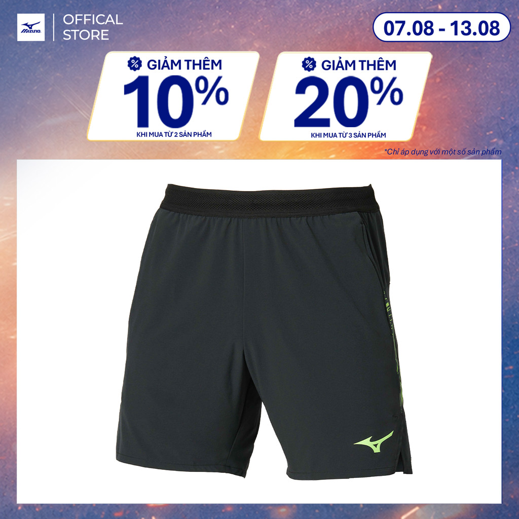 Quần Tennis NAM STRAGAZER 7 INCHES AMPLIFY SHORT - Đen 62GBD00109