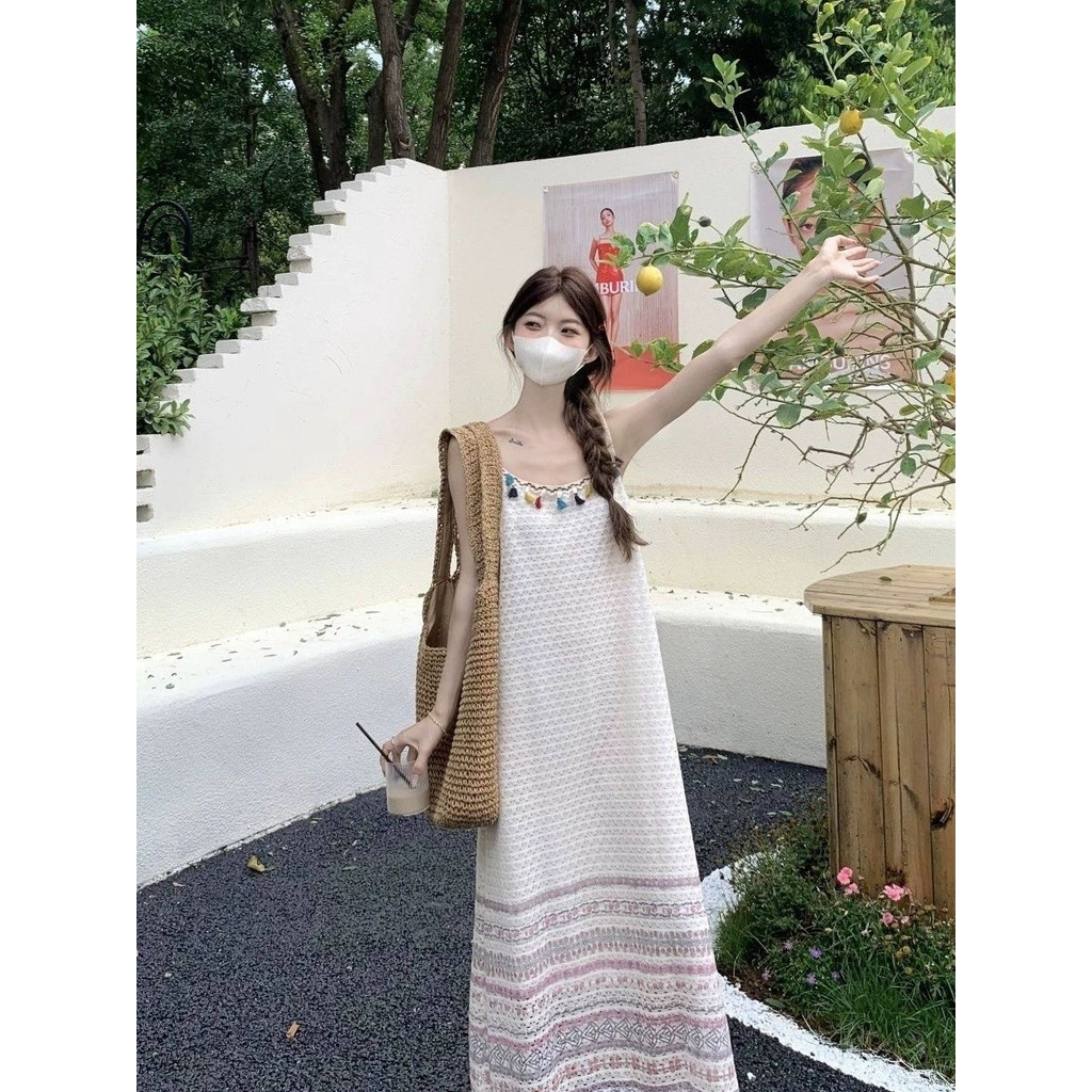 Bohemian dân tộc gió sling Vân Nam dopamine Đầm Bohemian dân tộc gió sling Vân Nam dopamine Đầm20260