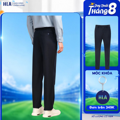 [Mua 2 Giảm 5%] Quần Âu Nam HLA Ống Suông Cao Cấp, Giữ Form Đẹp, Quần Tây Co Giãn Thoải Mái, Chống Nhăn