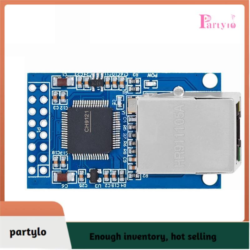 [partylo] Mô-đun chuyển đổi TTL sang Ethernet CH9121 10 / 100Mbps, Cổng nối tiếp RS232 RS485 cho STM